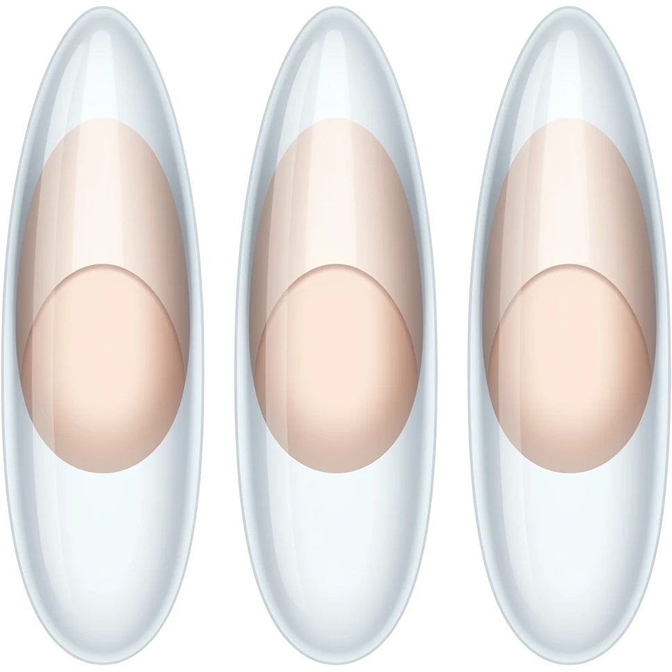 transparent nails emoji