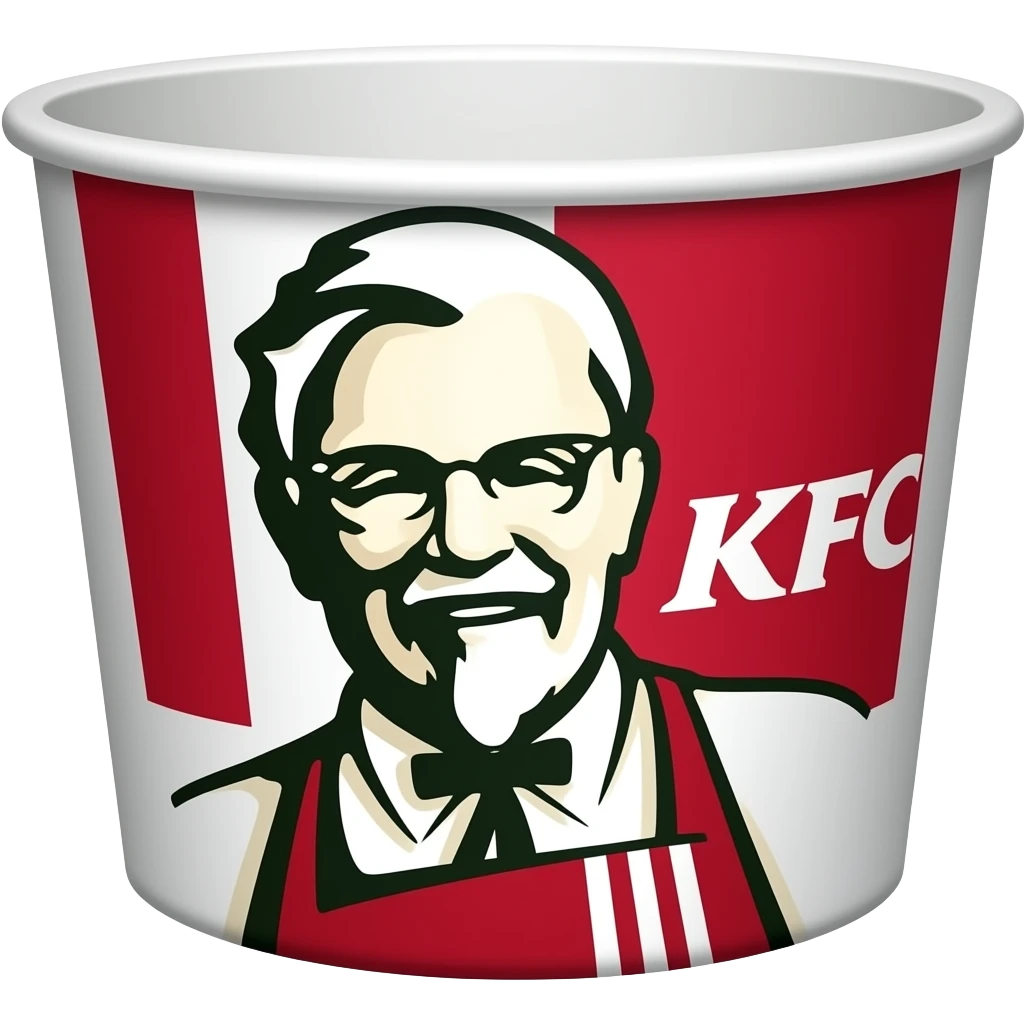 kfc bucket but can u make it so I can copy paste as an emoji? emoji