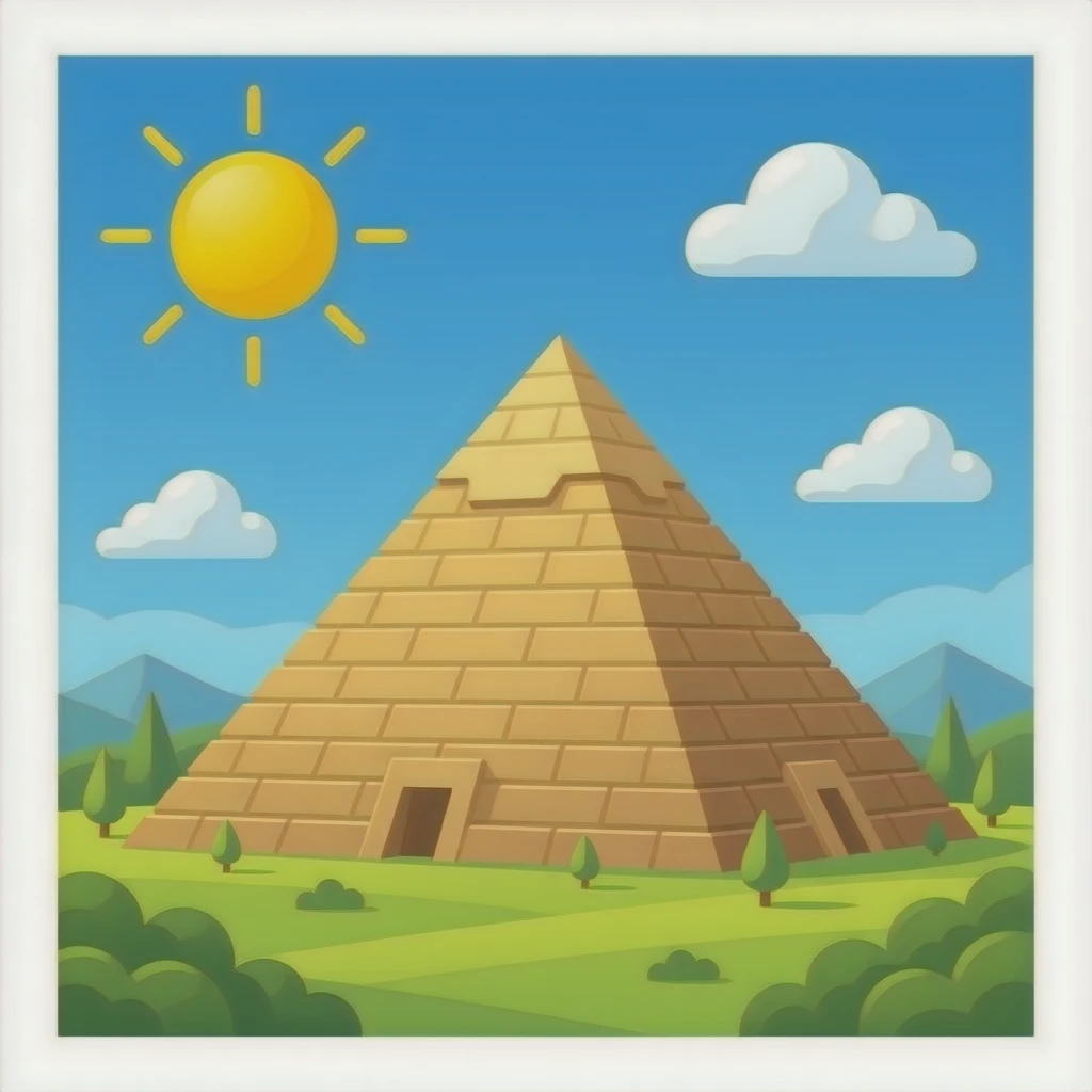 Pyramid emoji