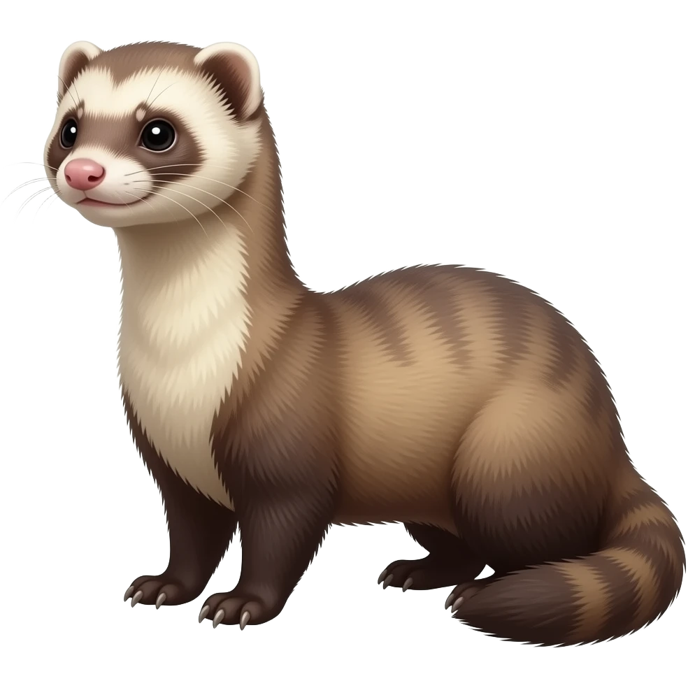 Part ferret part dinosaur emoji