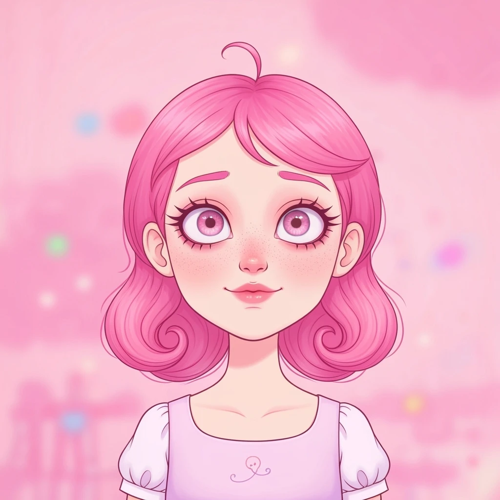 pastel horror profile picture, cute, expressive, minimal, variation 4 emoji