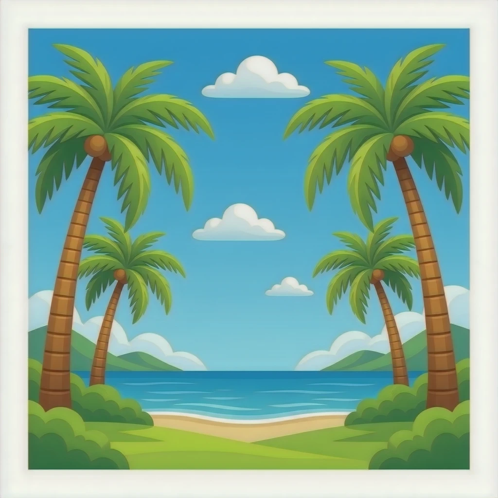 Amore unter Palmen emoji