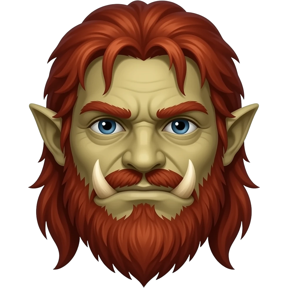 Orcs with Red Hair emoji