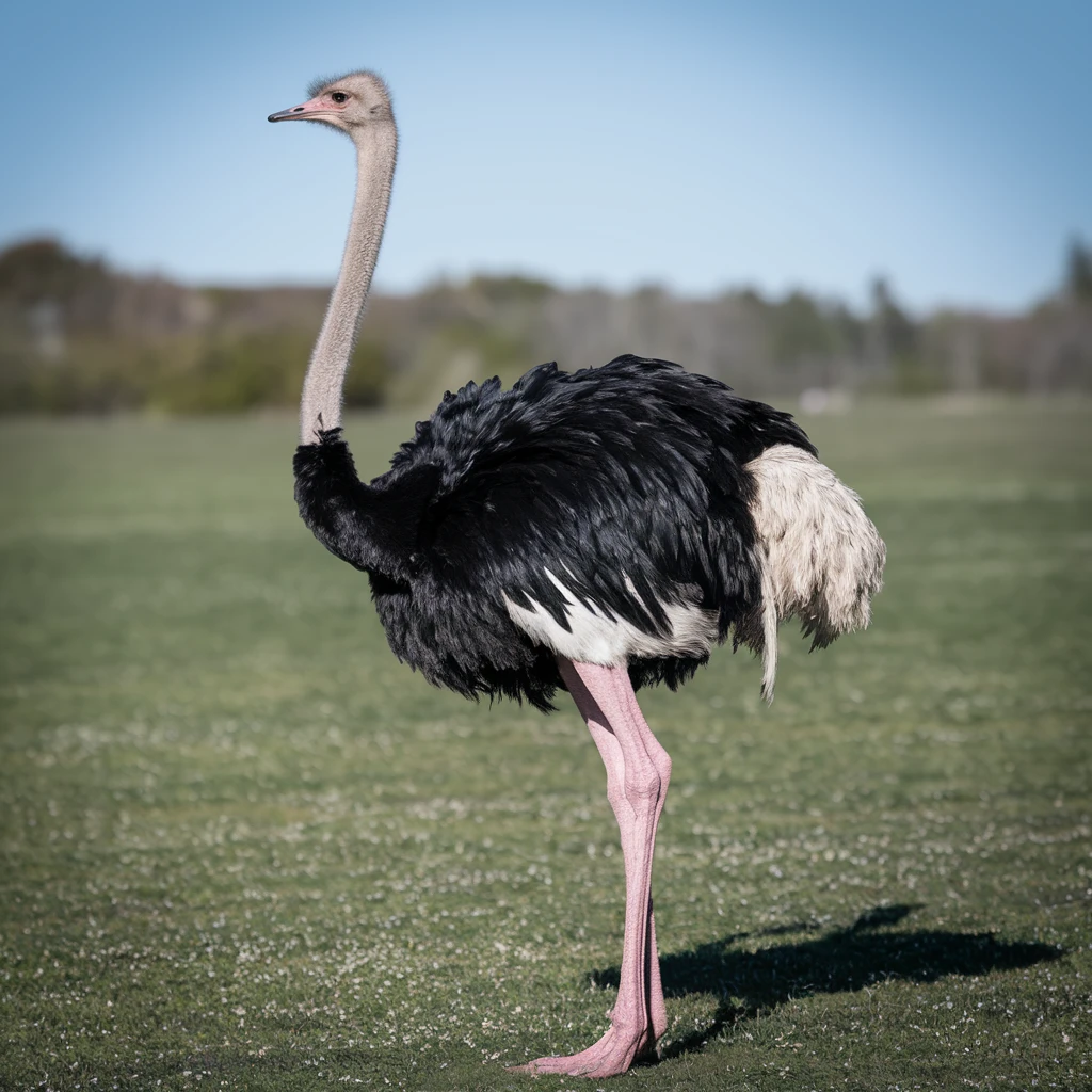 Ostrich emoji