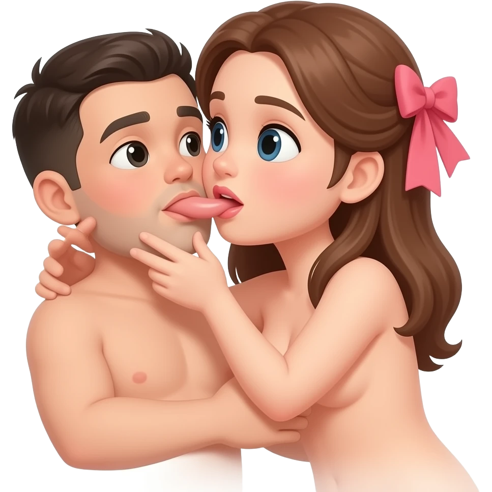 Girl sucking men's dick fully naked emoji