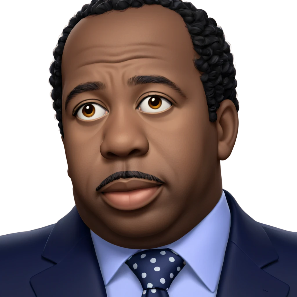 portrait of a dark-skinned male emoji