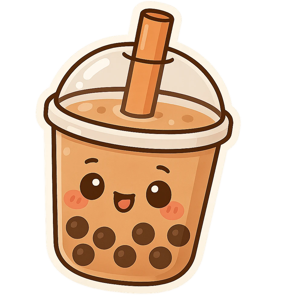 Bubble Tea Emote emoji