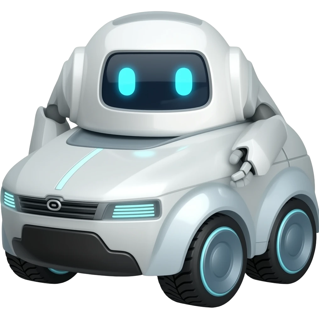 Hotel delivery robot emoji