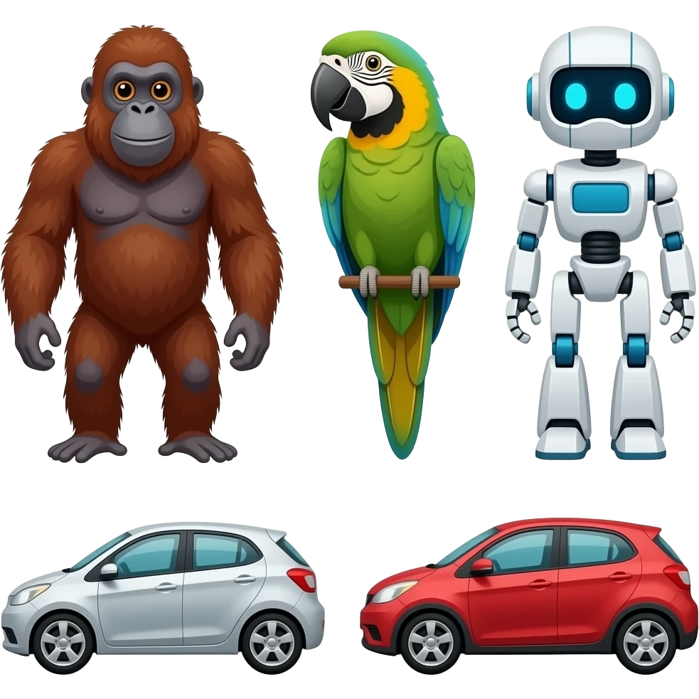🦧🦜🤖🚗🚗🚗 word sing in no turn off into electricity emoji