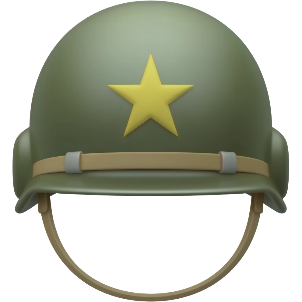 Military Helmet emoji