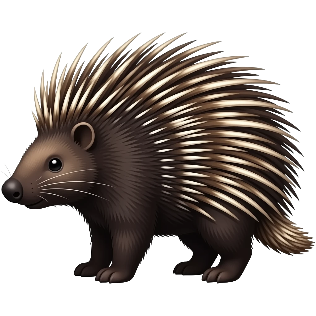 Crested Porcupine emoji
