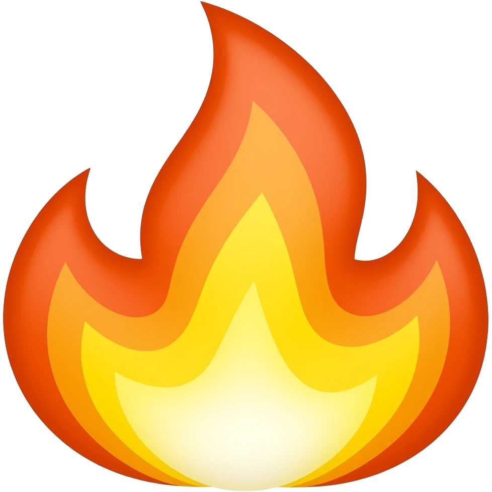 вогонь яскравий emoji