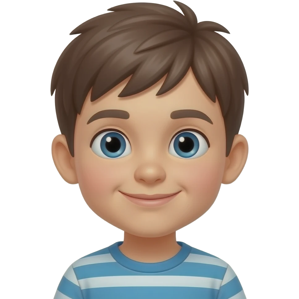 child silly face emoji