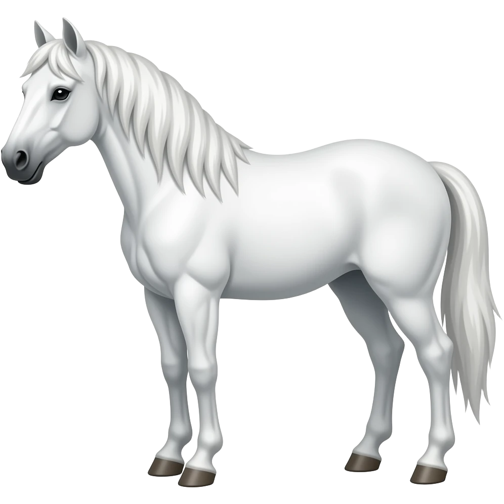 horse_white_1 emoji