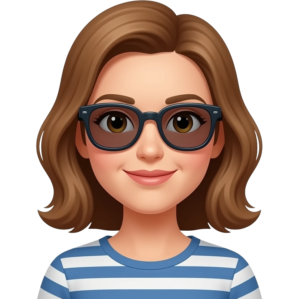 Woman sunglasses emoji