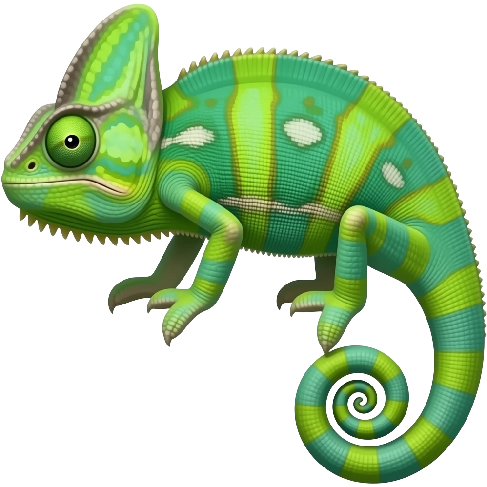 Chameleon emoji
