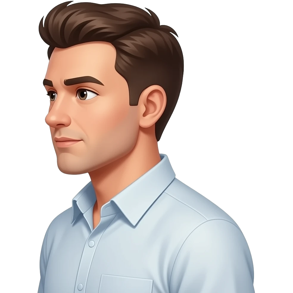 Man Body facing the the left emoji