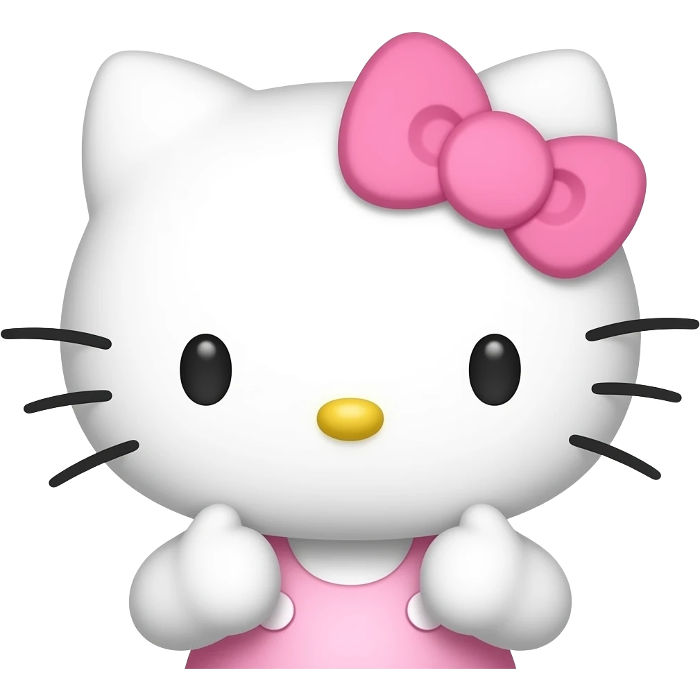 Hello kitty emoji