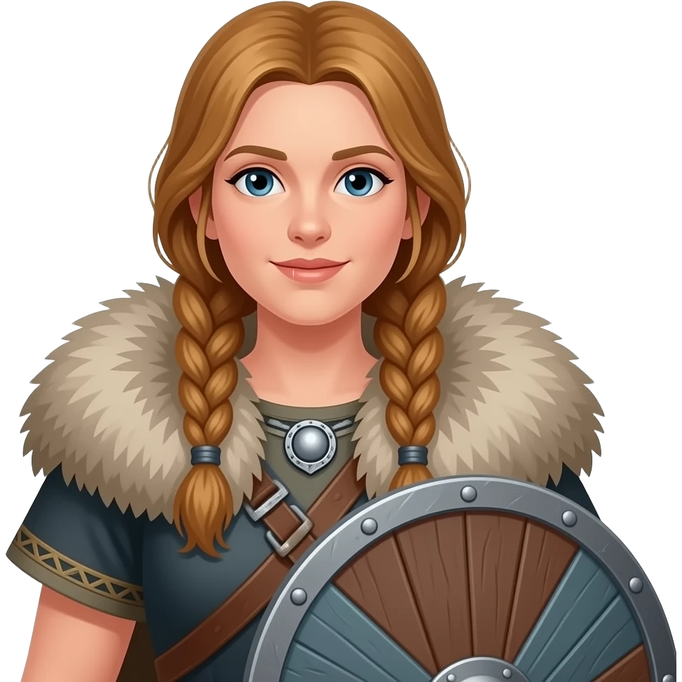 viking woman emoji