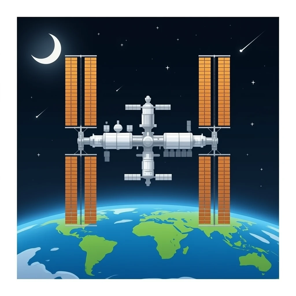 international space station emoji