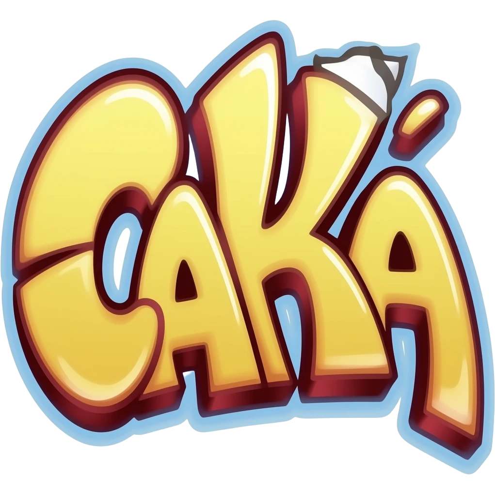 Graffiti chaka emoji