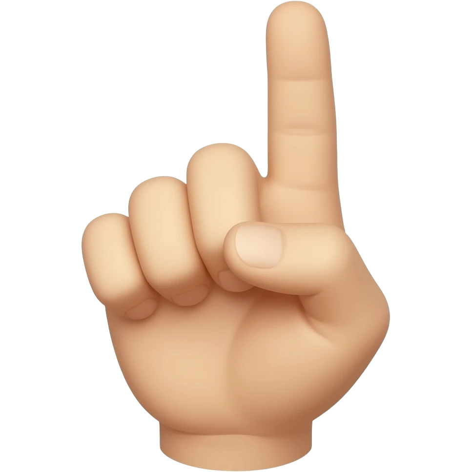R in sign language emoji