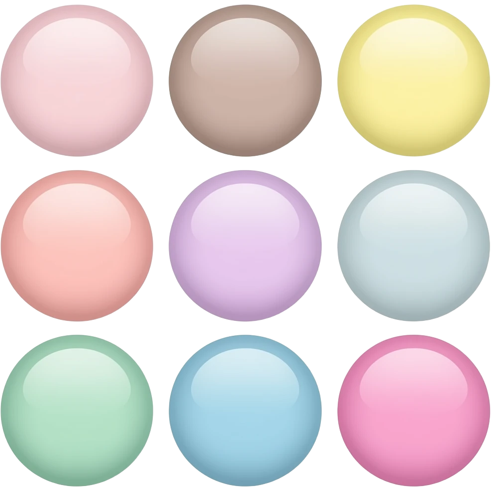 pastel color emoji