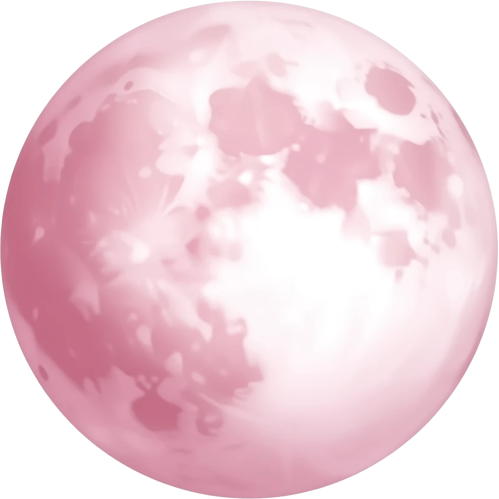 Pinker mond mit schleife emoji