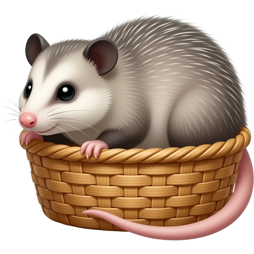 A basket possums emoji