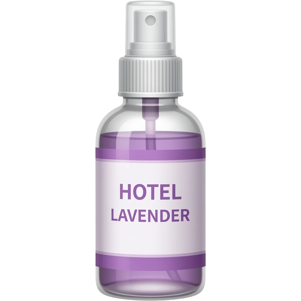 hotel lavender spray emoji