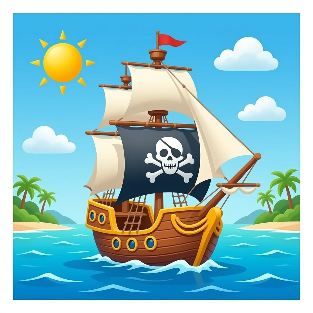 Pirates of the Caribbean will emoji