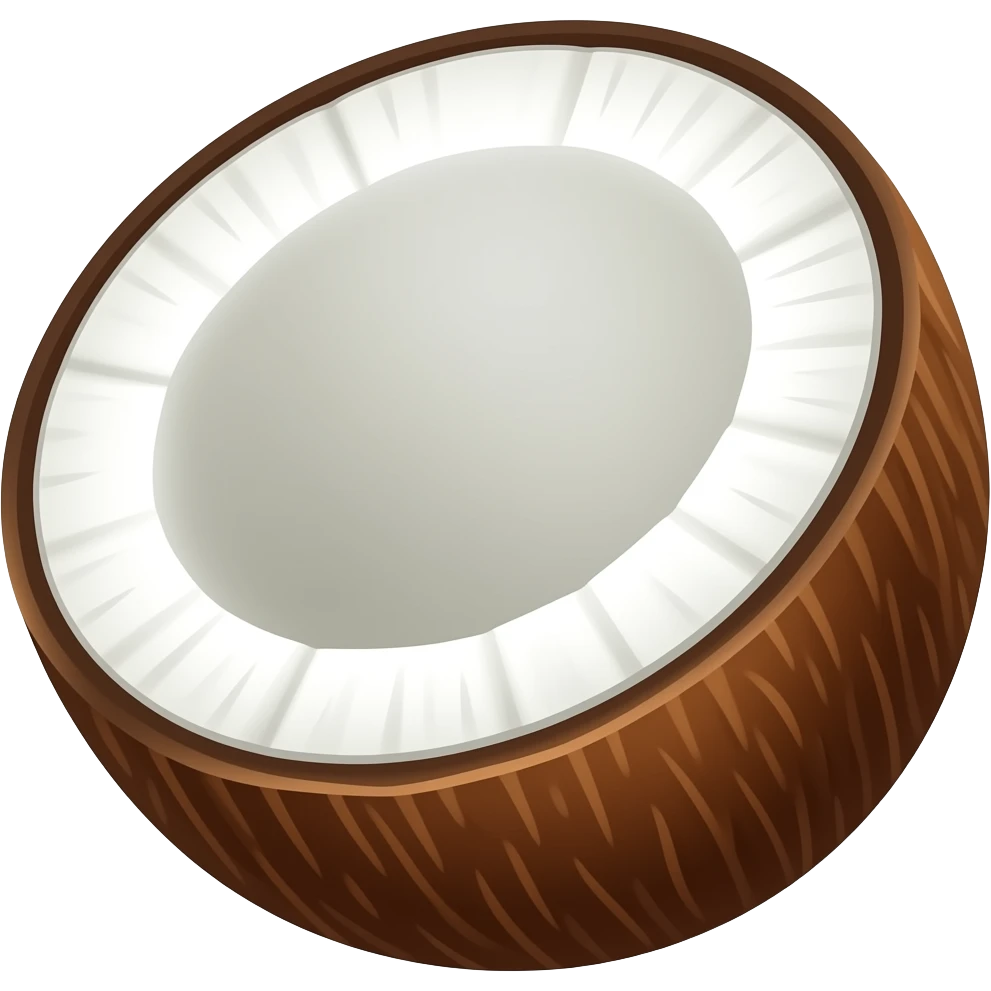 Coconut emoji