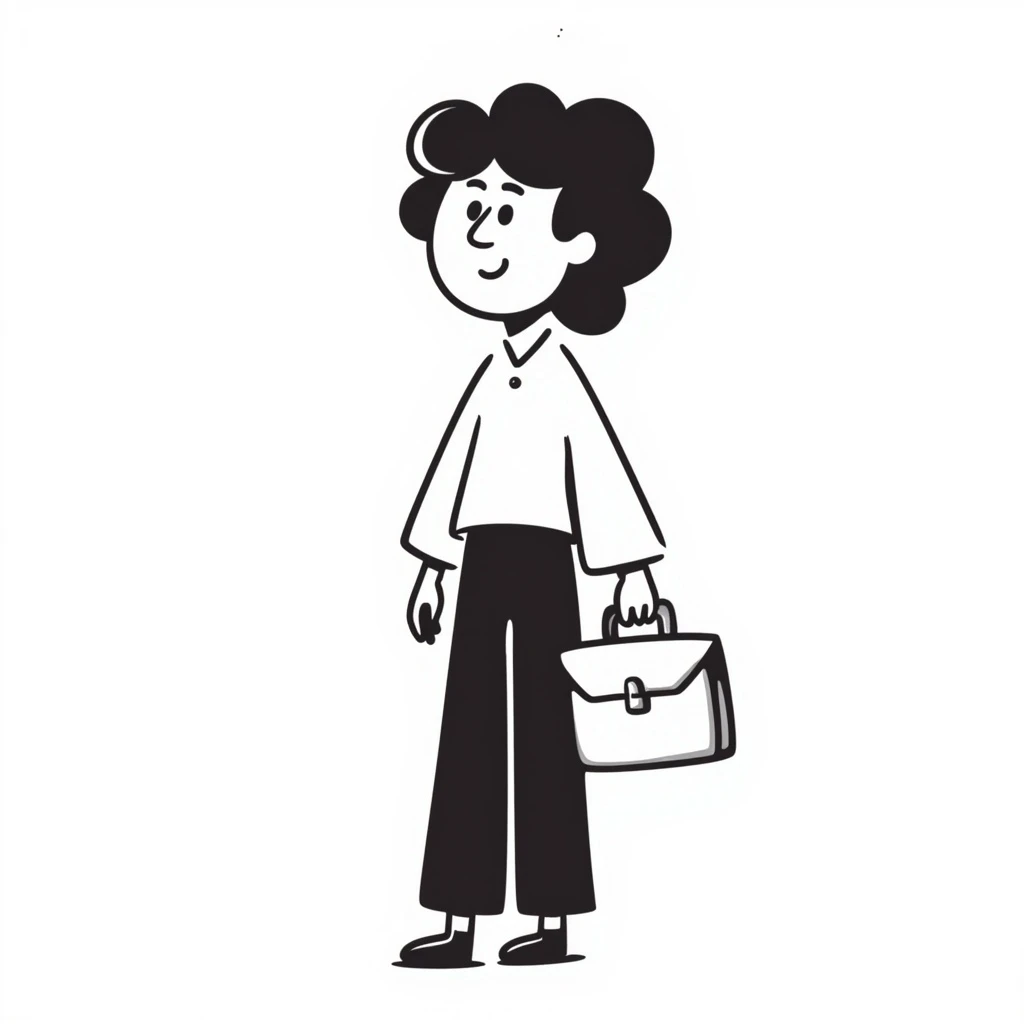 a person with a briefcase emoji