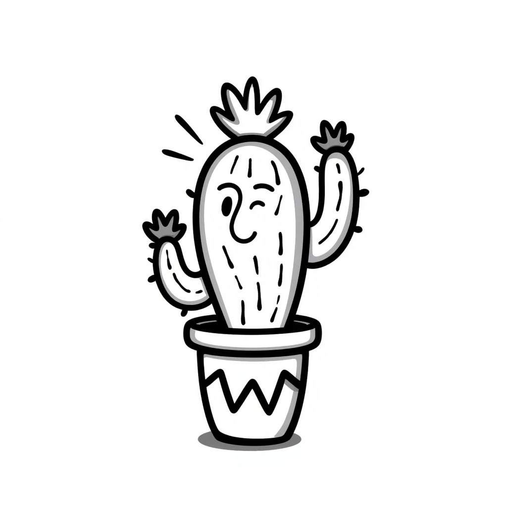 Cactus emoji