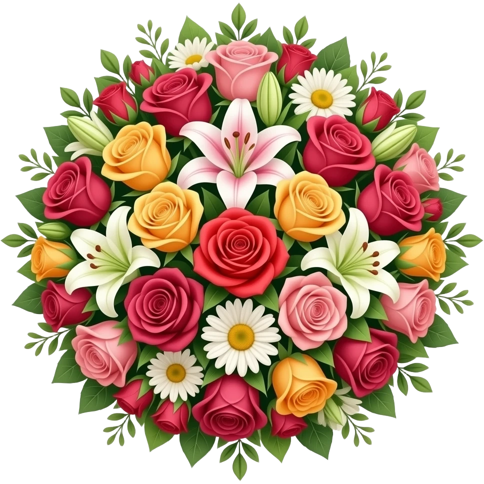 Massive flower bouquet emoji