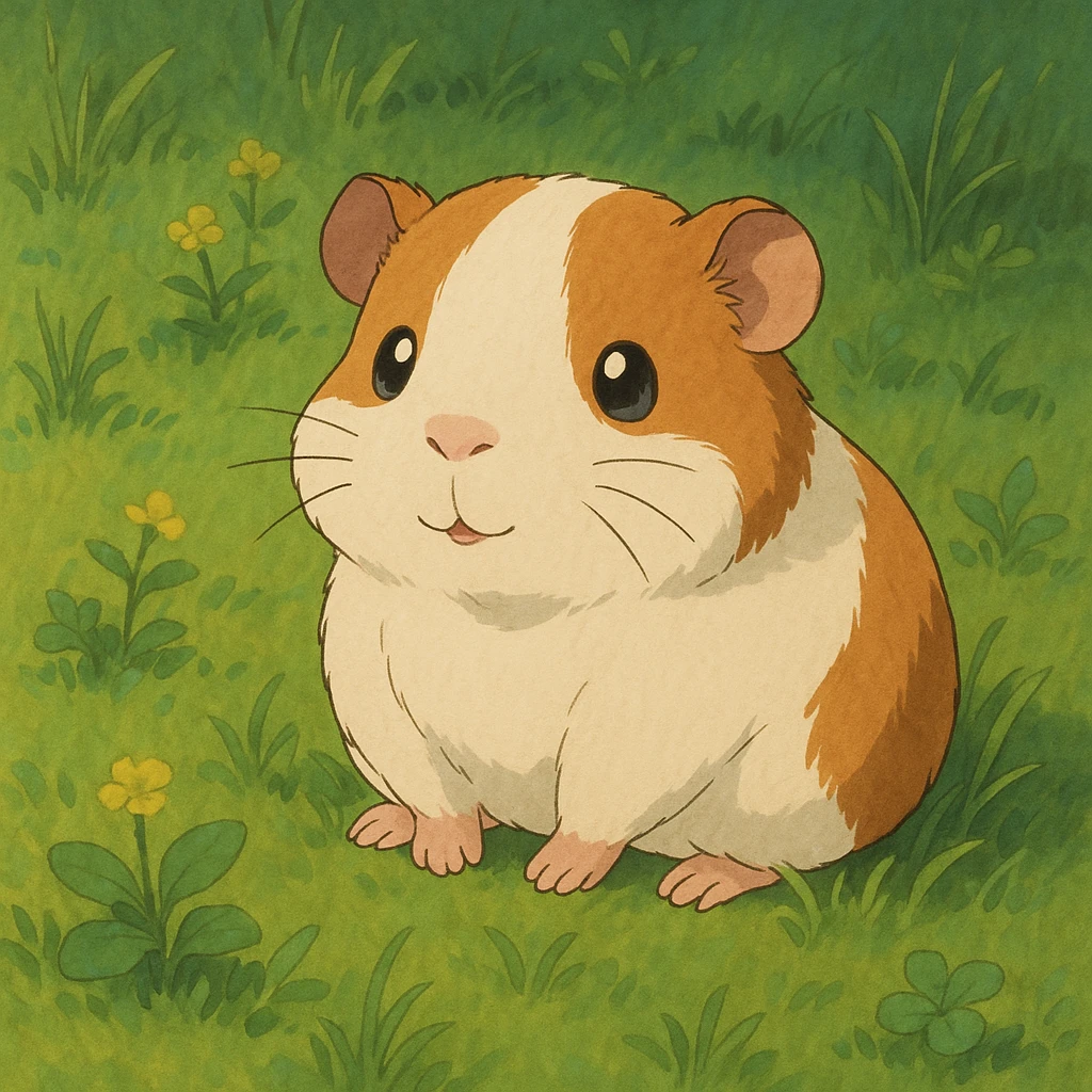 una cobaya tierna emoji