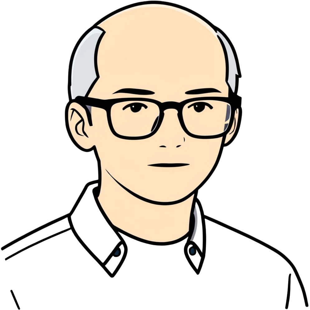 Jeremy Hutchins with glasses emoji