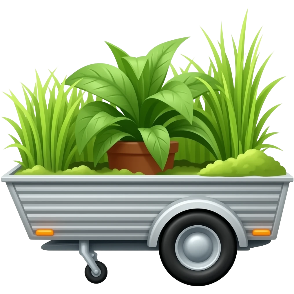 Landscaping Trailer emoji