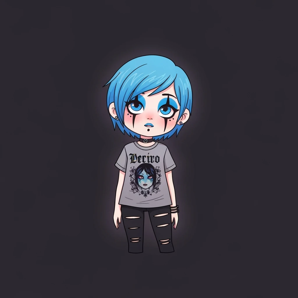 emo banner, cute, expressive, minimal, variation 3 emoji