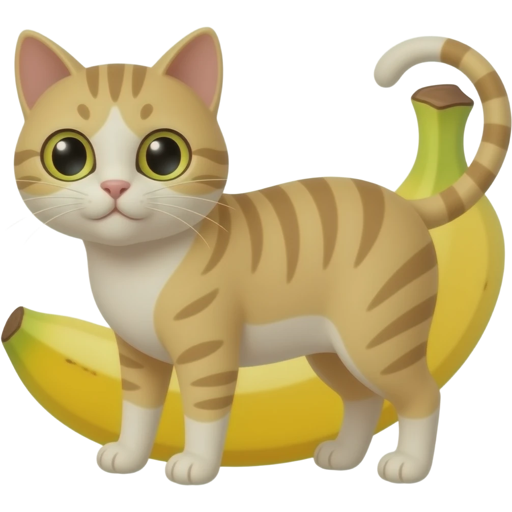 Banana cat emoji