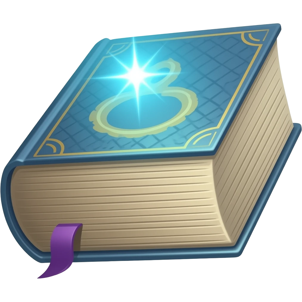 magic book emoji