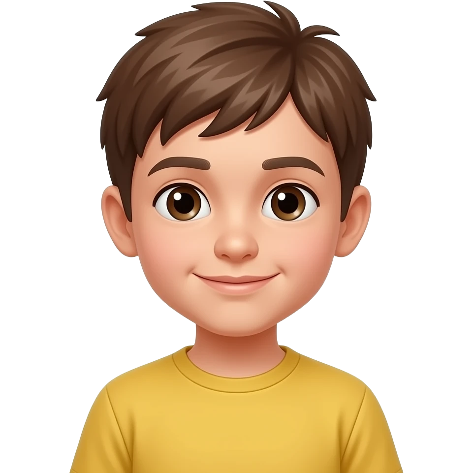 niños amarillos emoji