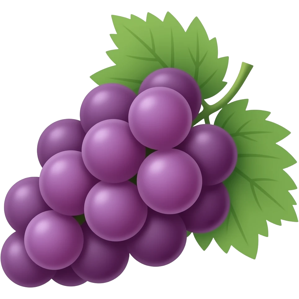grapes emoji