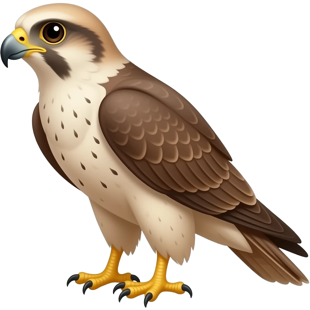 The name is OMRAN and there is a falcon above it. emoji