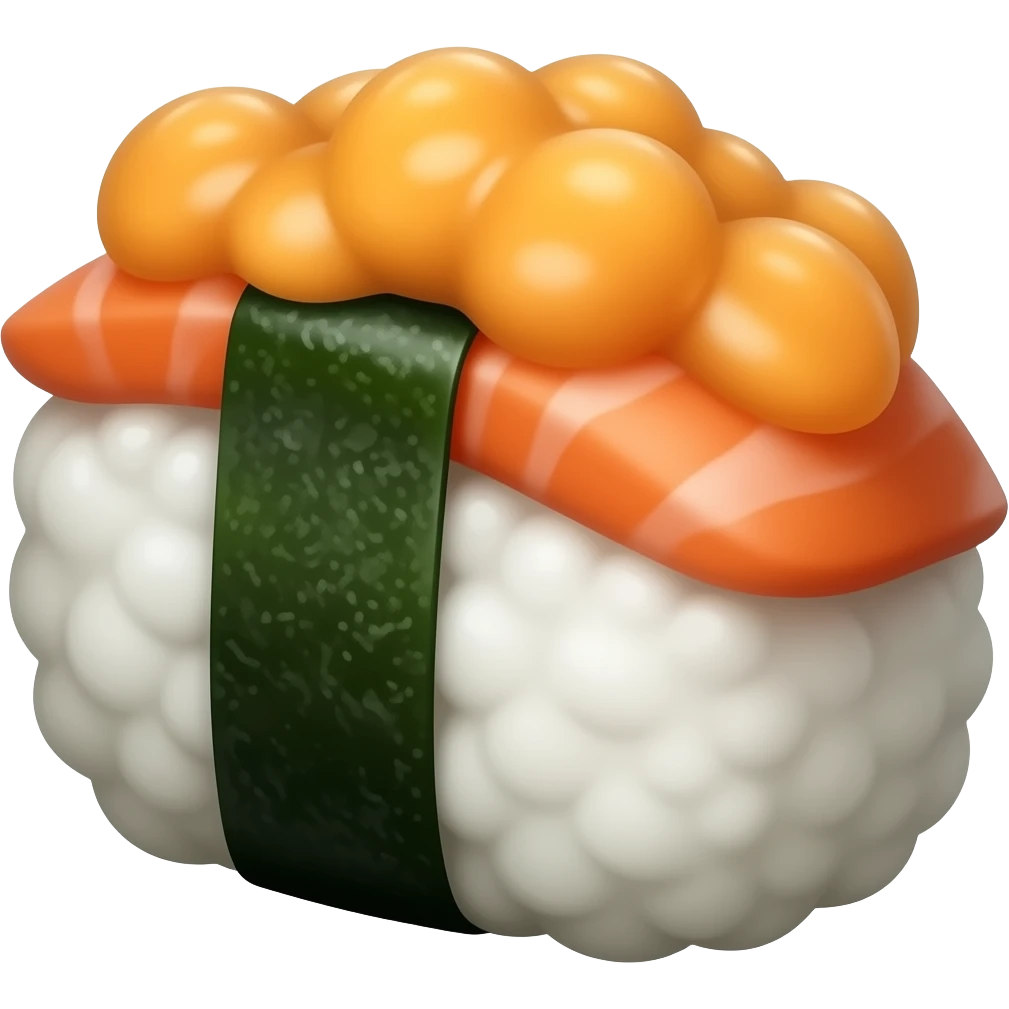 a cat gunkan uni emoji