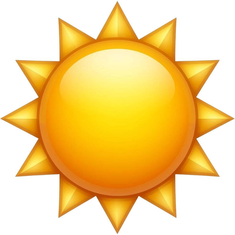 sun emoji