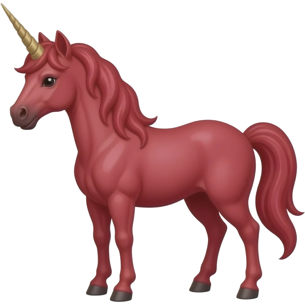 red unicorn emoji