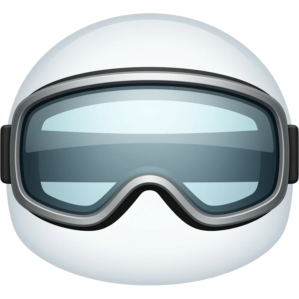 ski goggles emoji