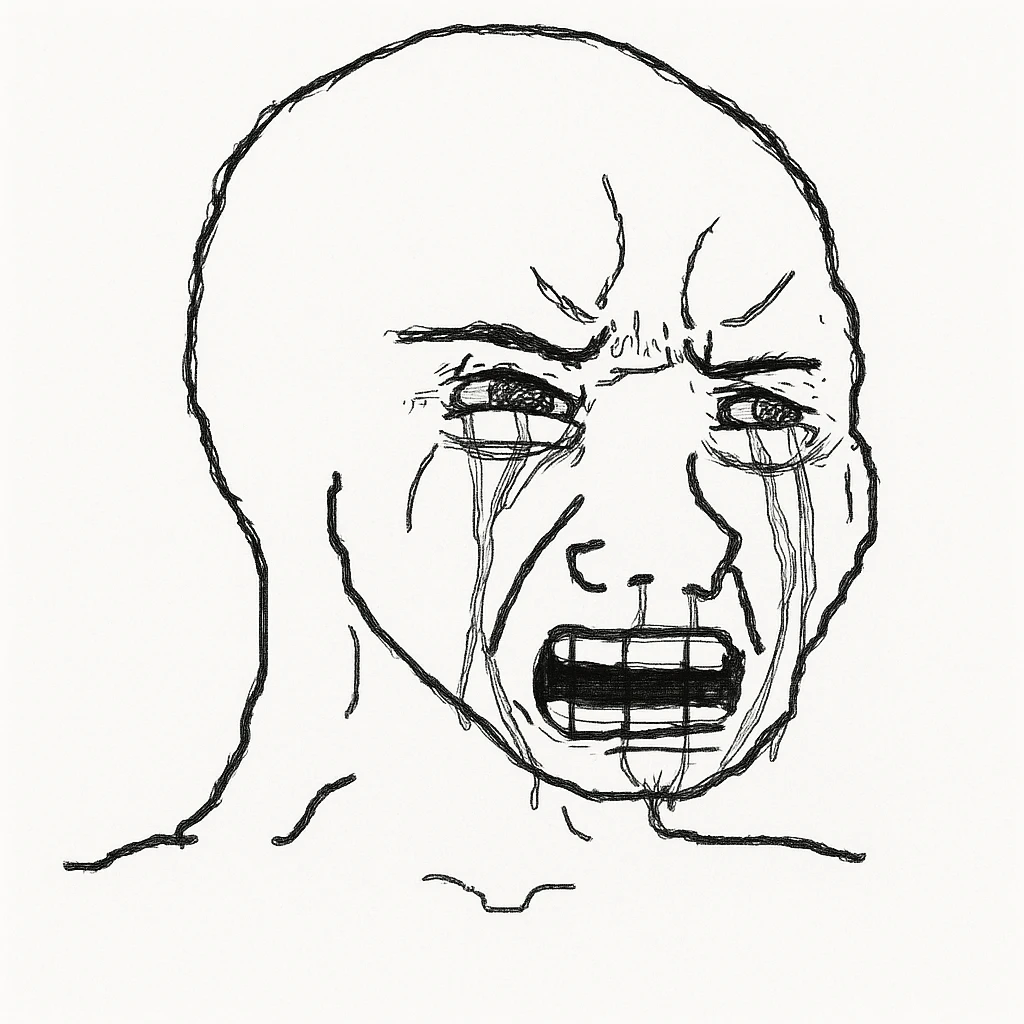 大哭崩溃的表情 emoji