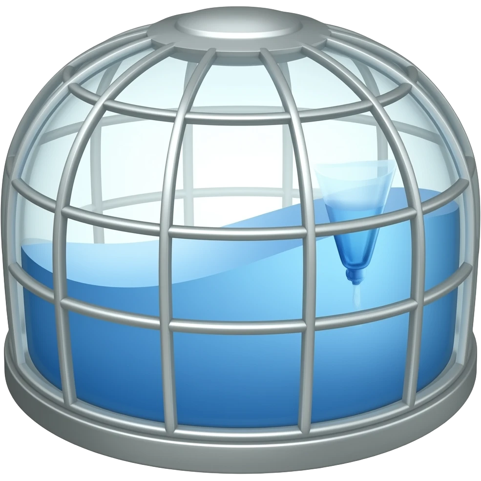 cage water dripper emoji